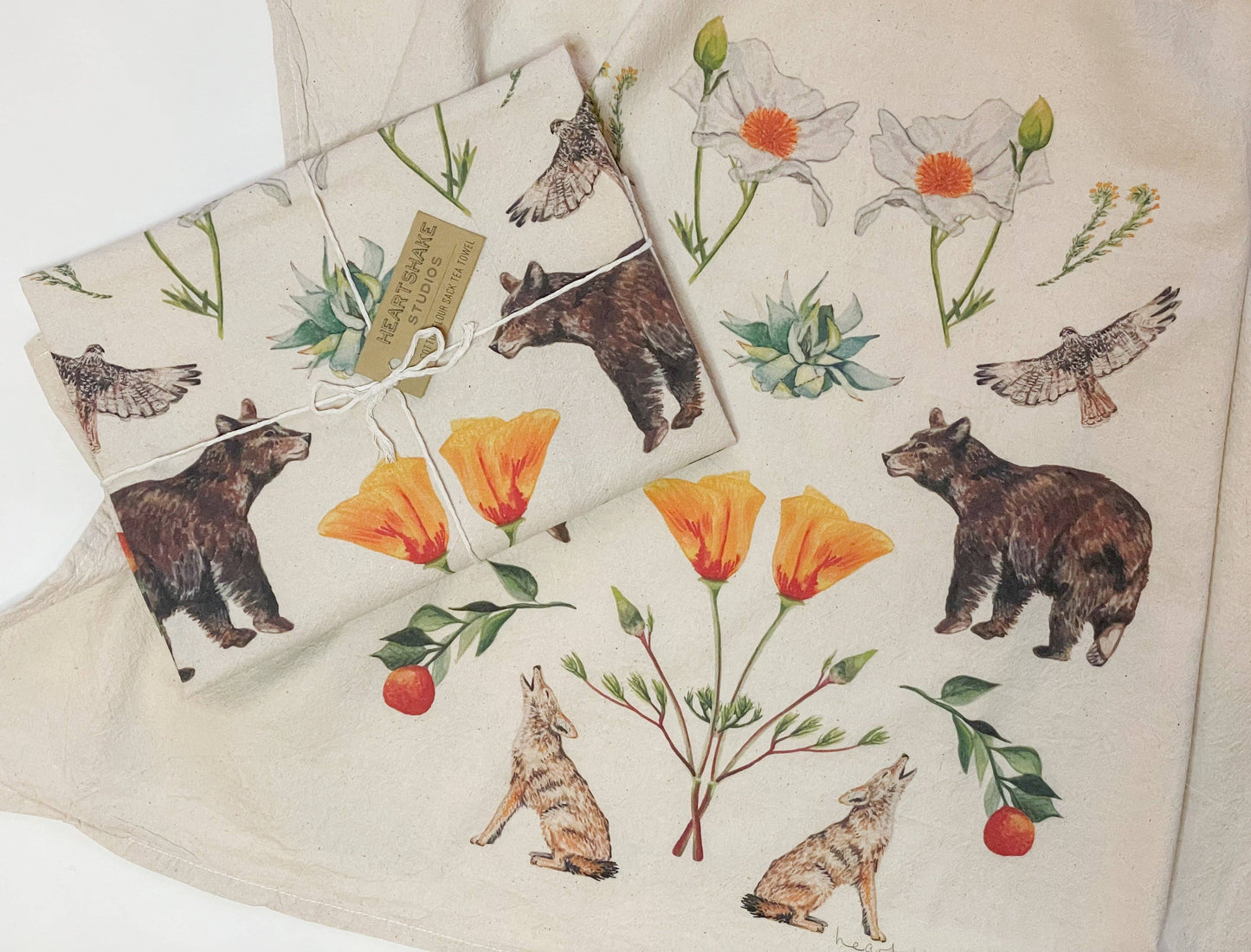 Ojai California Tea Towel