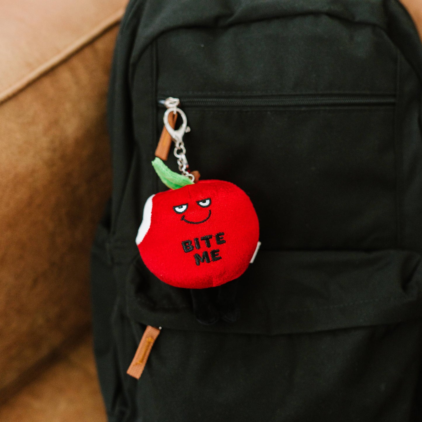 Apple Plush Bag Charm Soft Cuddly Toy Funny Cute Gift