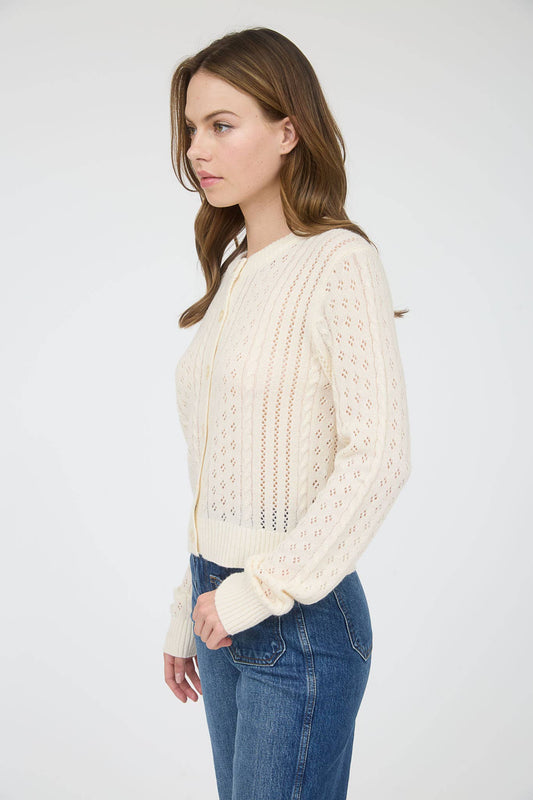 Softest Lightweight Cable Knit Sweater