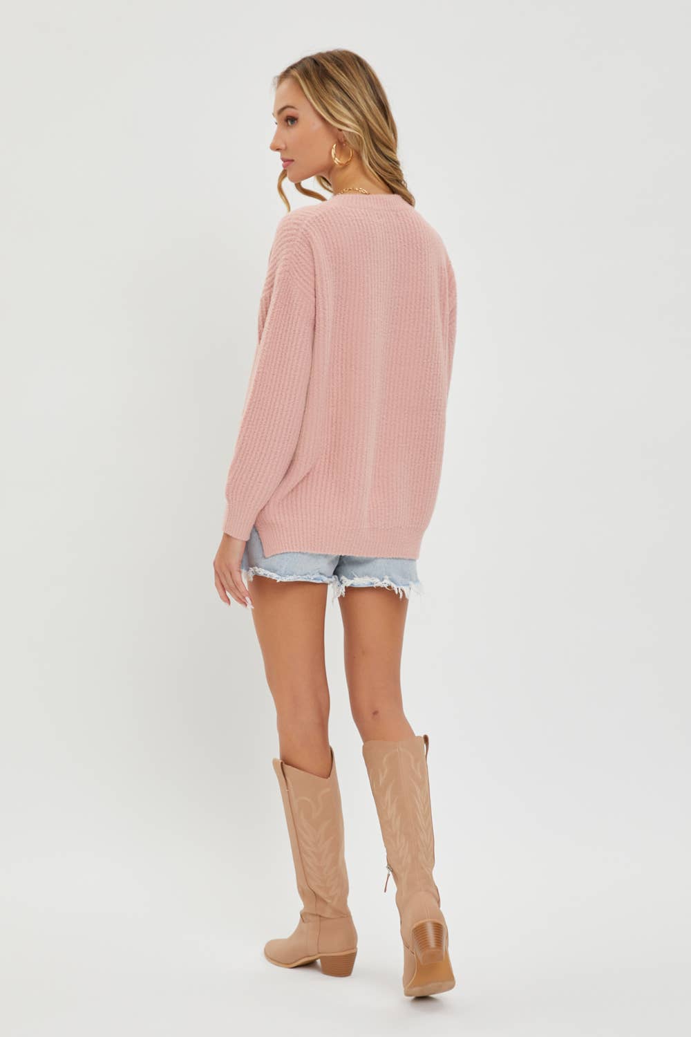 EVERYDAY CASUAL SWEATER: Brown / Contemporary / S