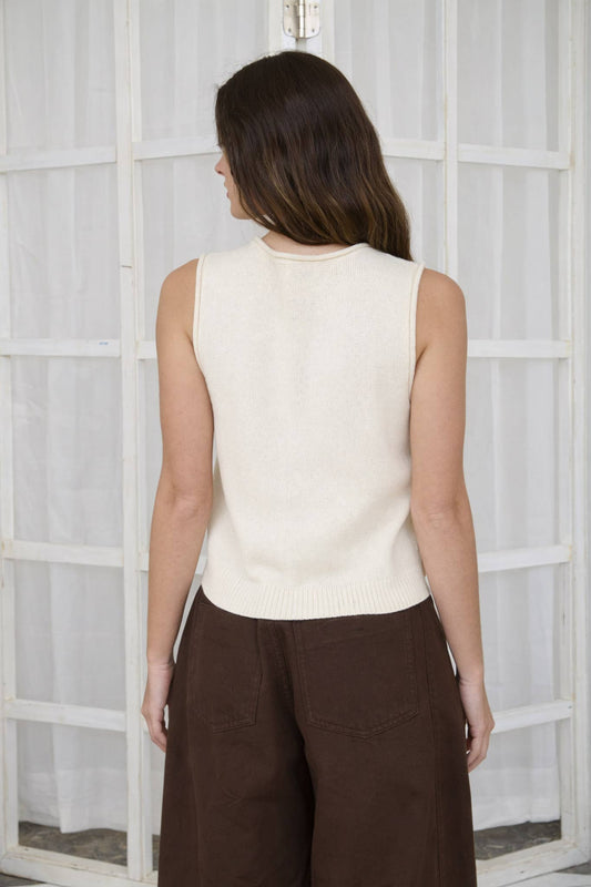 Raw Edge Coastal Cardi Vest