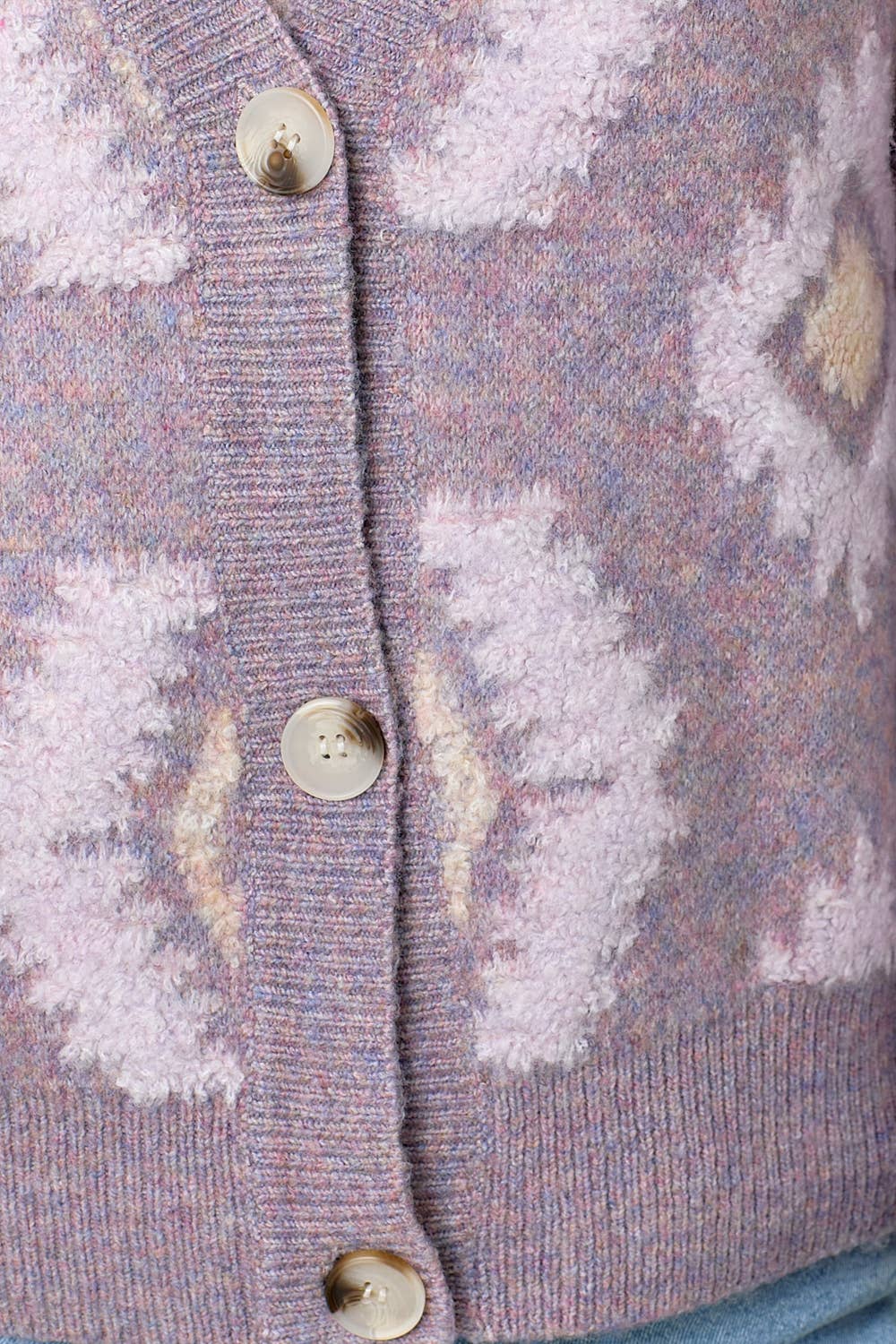 Aztec Pattern Button Down Cardigan