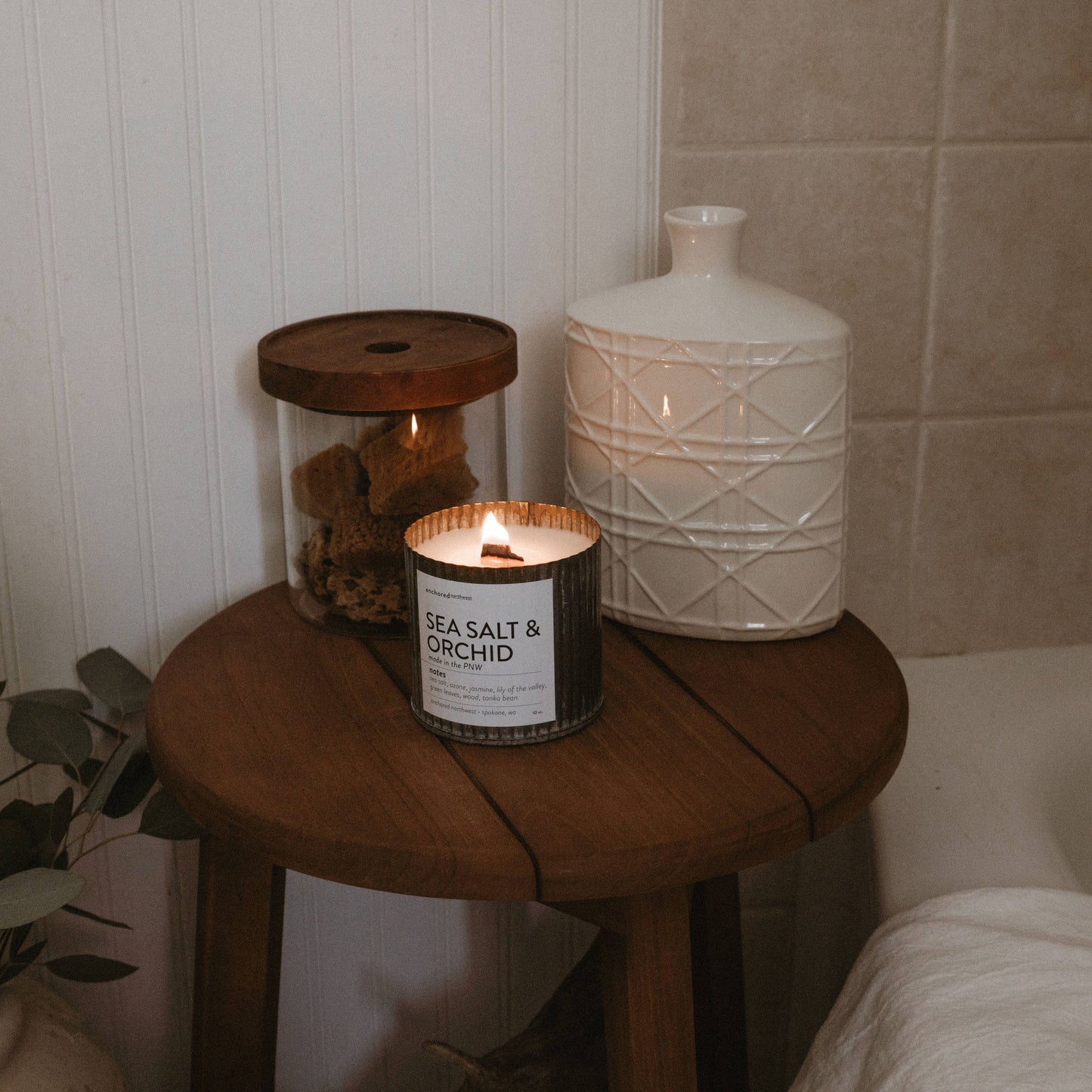 Bookworm Wood Wick Rustic Farmhouse Soy Candle
