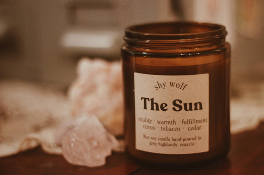 The Sun Candle - Tarot Soy Candle