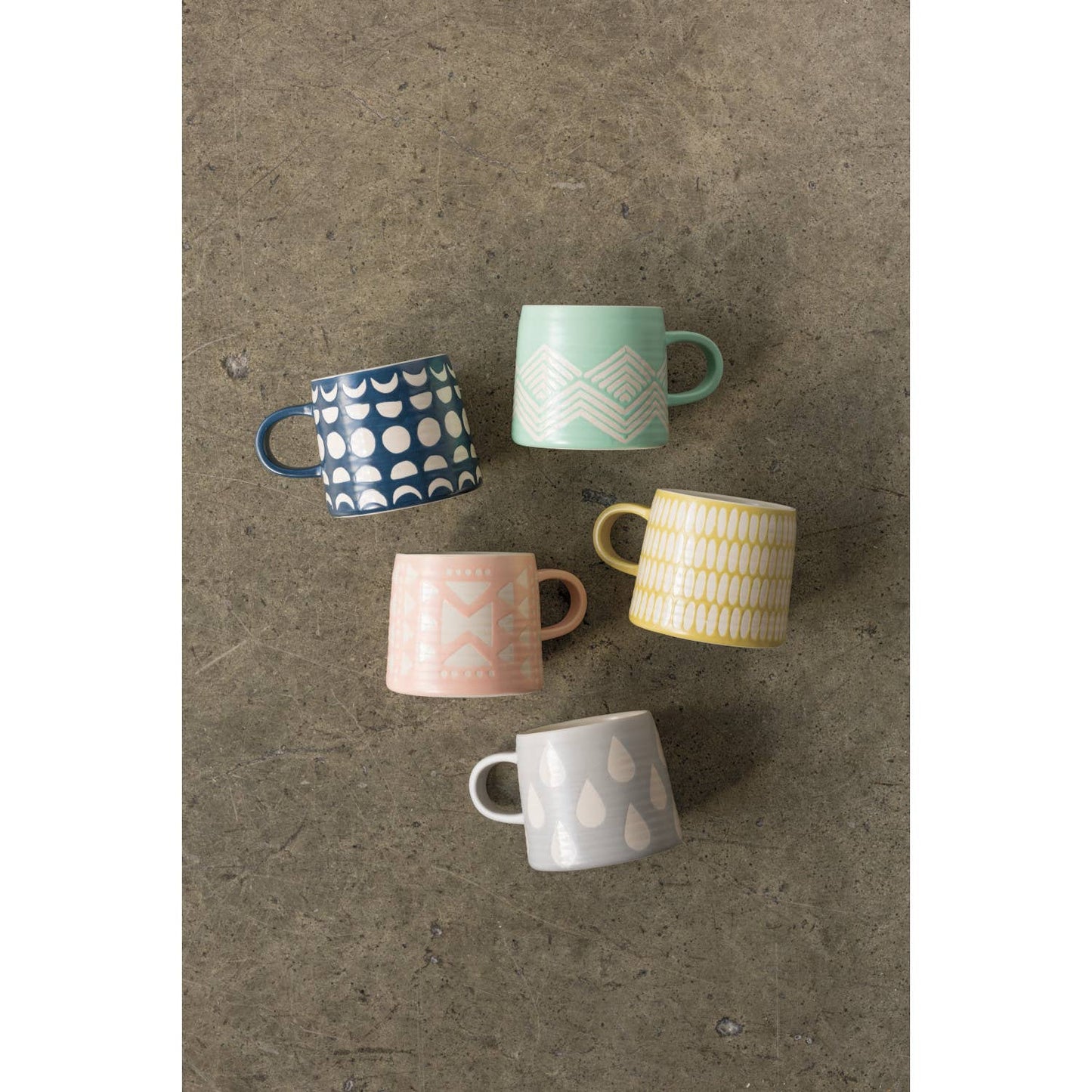 Ink Imprint Stoneware Mug 12 oz