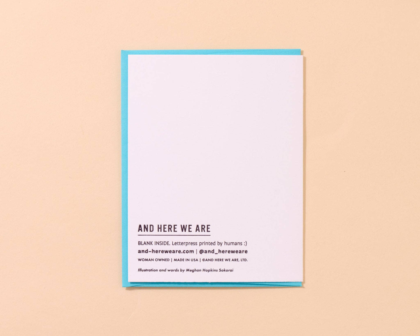 Letterpress Birthday Reel Good Card