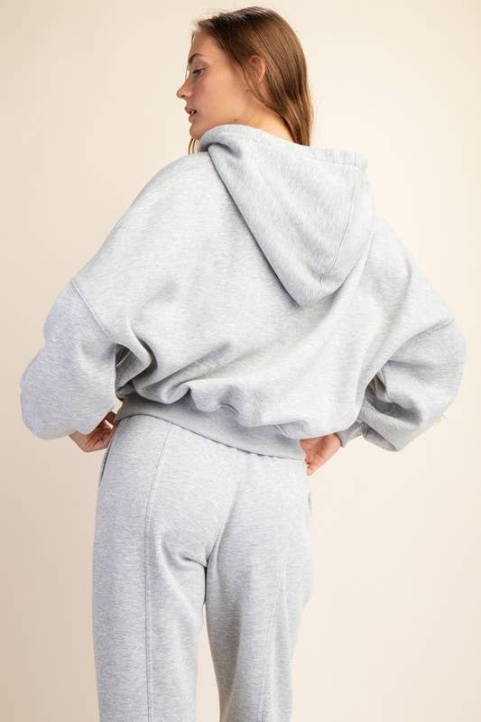 Go To Quarter Zip French Terry