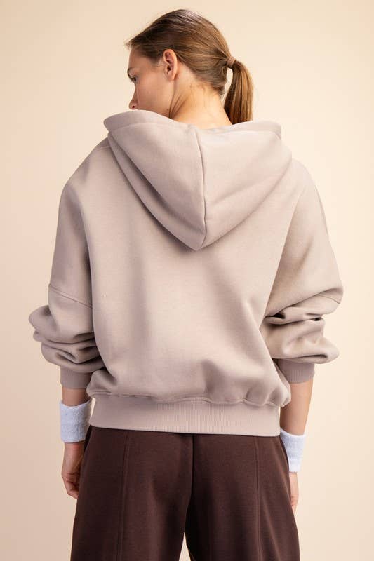 Go To Quarter Zip French Terry