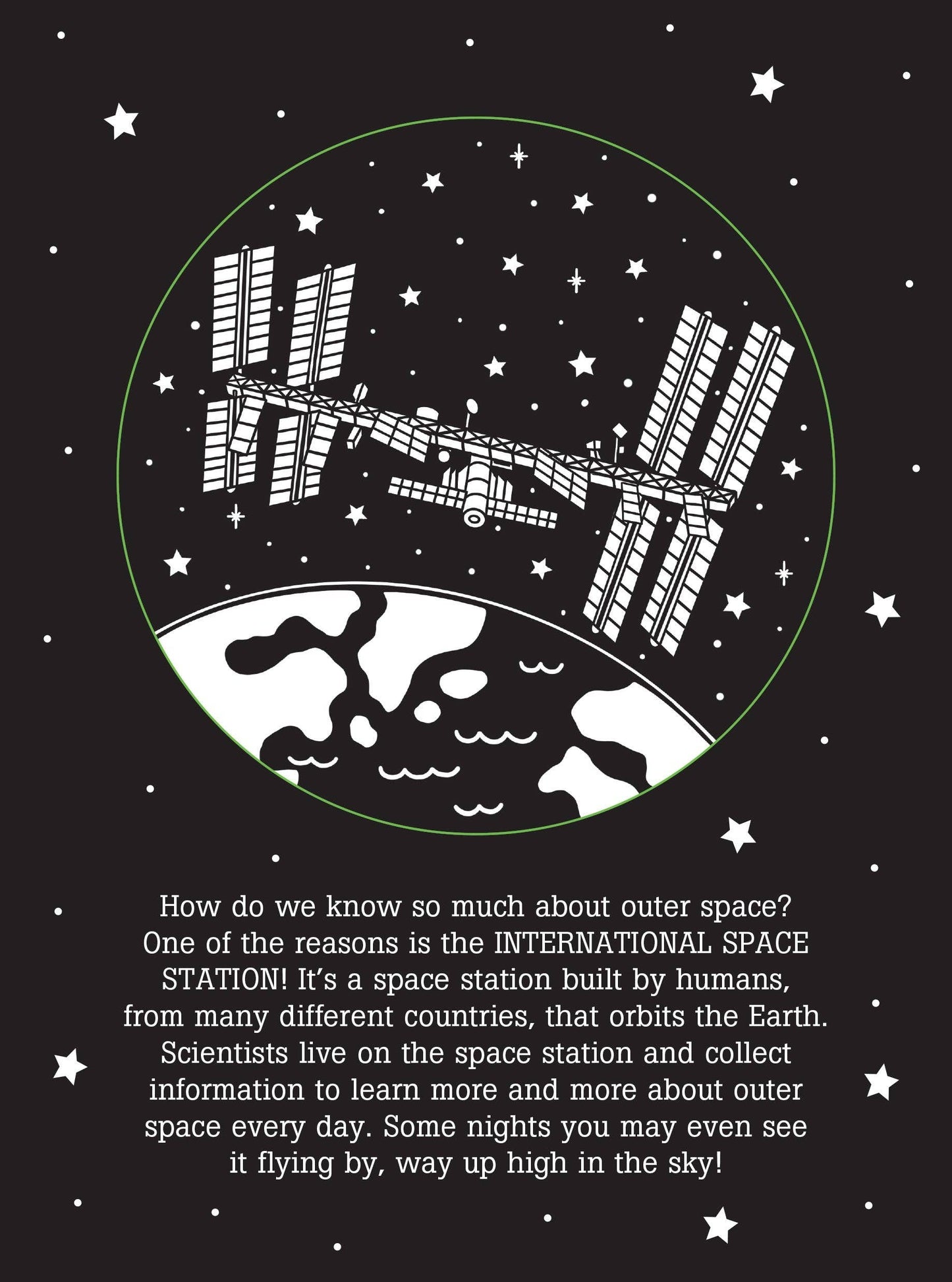 Outer Space Bedtime Shadow Book,Outer Space Bedtime Shadow Book