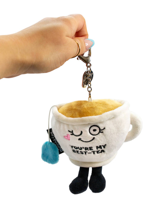 You'Re My Besttea Plush Bag Charm Soft Cuddly Toy Funny
