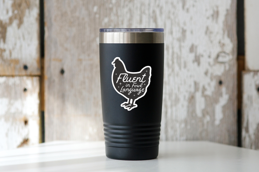 Fluent in Fowl Language Sticker