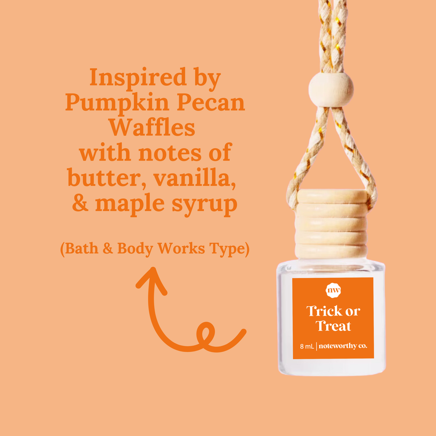 Car Diffusers | NEW Fall + Halloween Scents: Individual Mylar Bag / Crackling Birch
