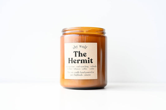 The Hermit - Soy Candle - Spirituality, Tarot, Boho