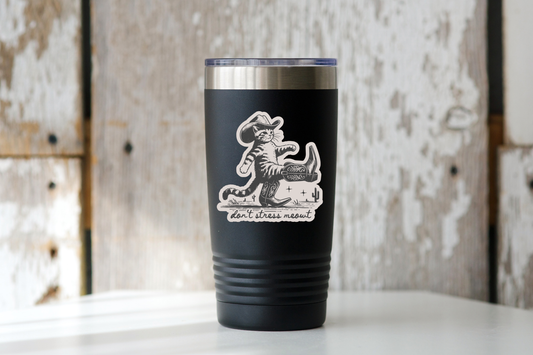 Don't Stress Meowt Sticker