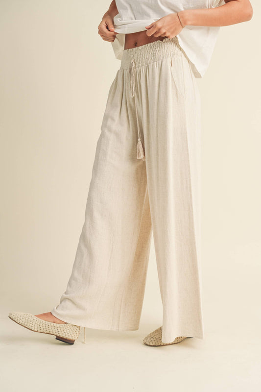 Linen Blend Pants