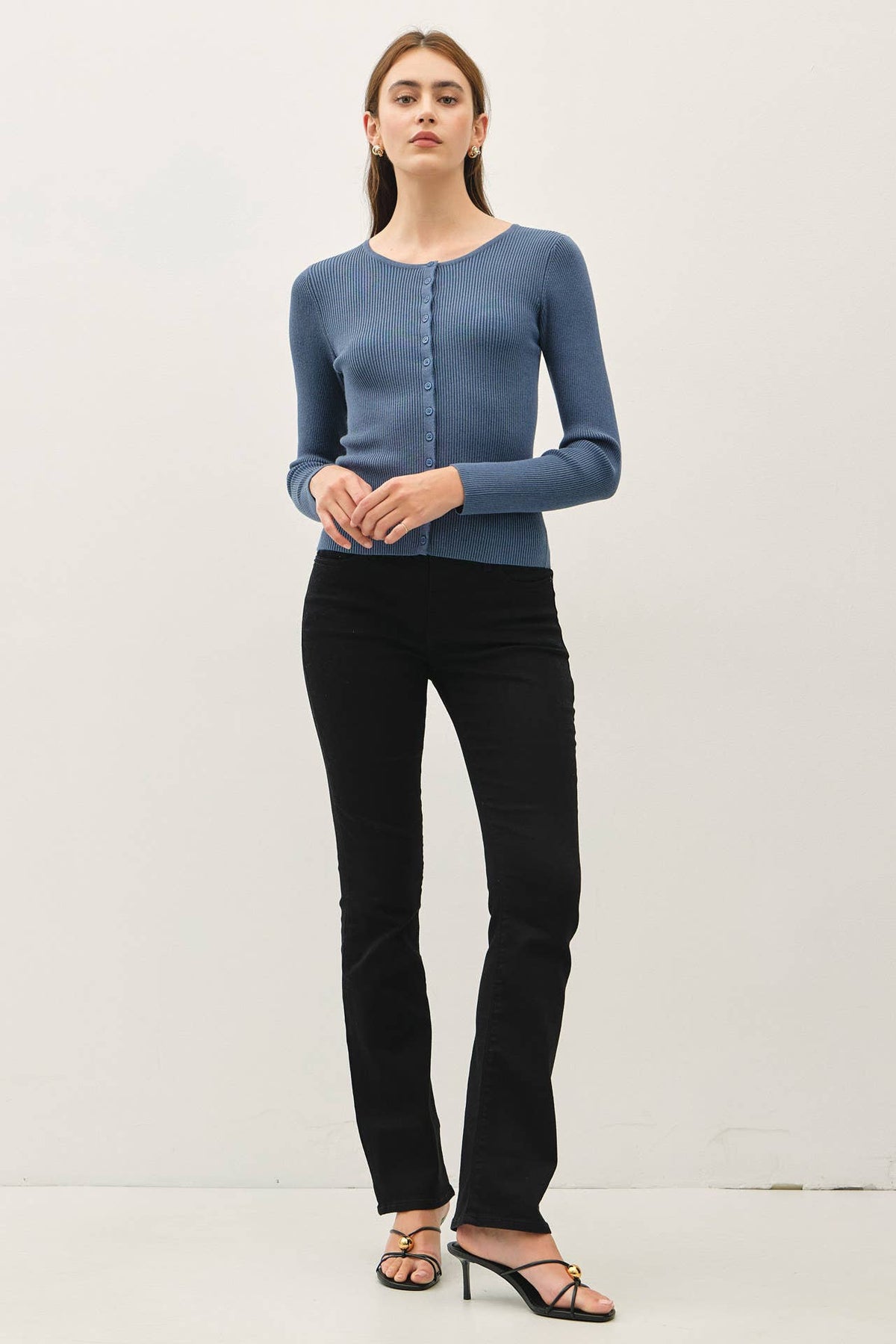 Nora Button Cardigan
