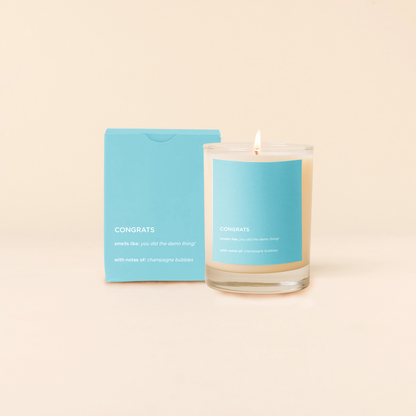 Candle Rocks Glass