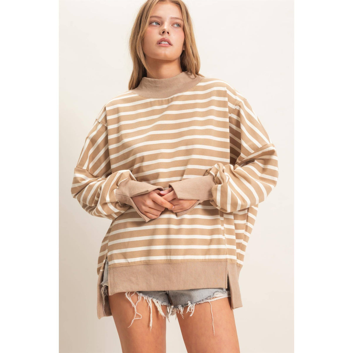 Harbor Stripe Pullover