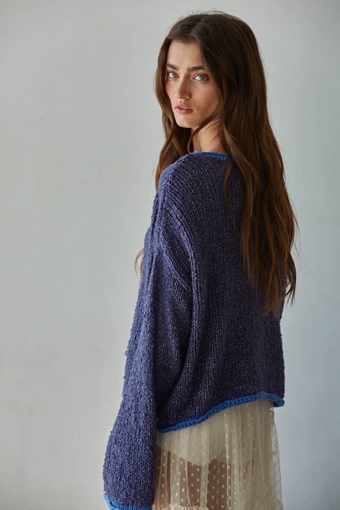 Camden Contrast Sweater