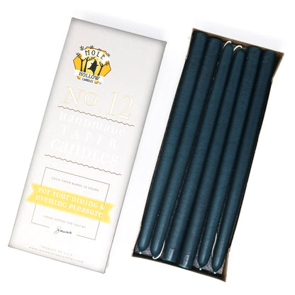 12" Hand Dipped Taper Candles USA Made