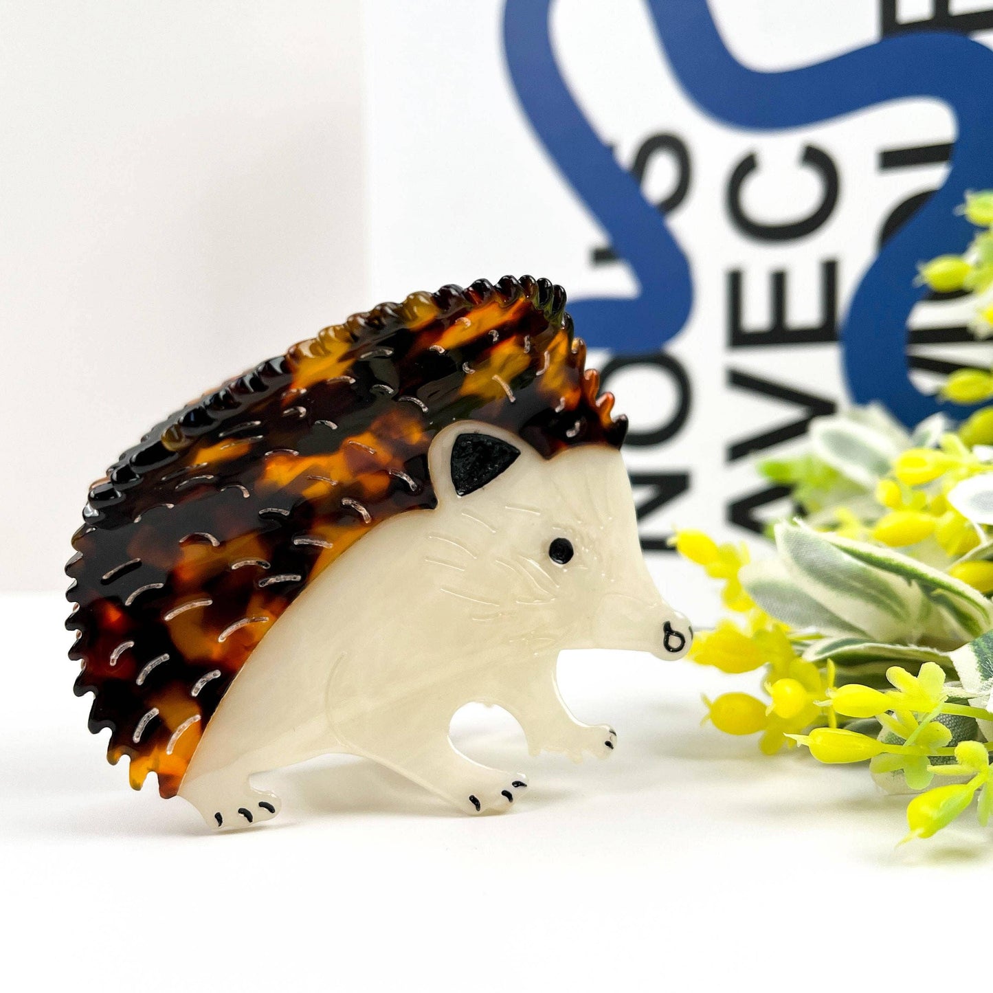 Cute Hedgehog Hair Clip=