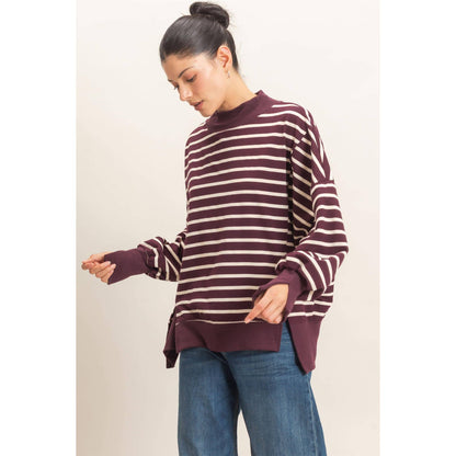 Harbor Stripe Pullover