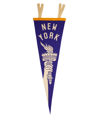 New York Torch Pennant
