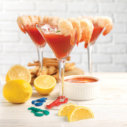 PARTY PINCHERS - Lobster Drink Markers - Set of 6