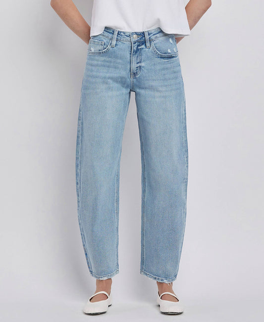 The Perfect Barrel Jean