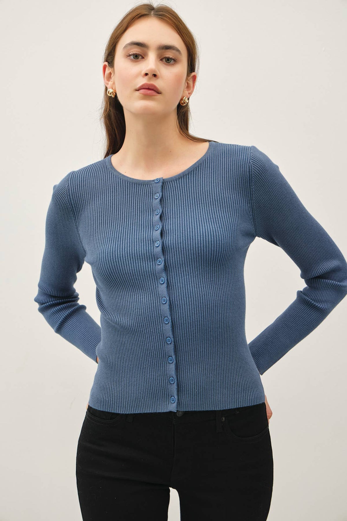 Nora Button Cardigan
