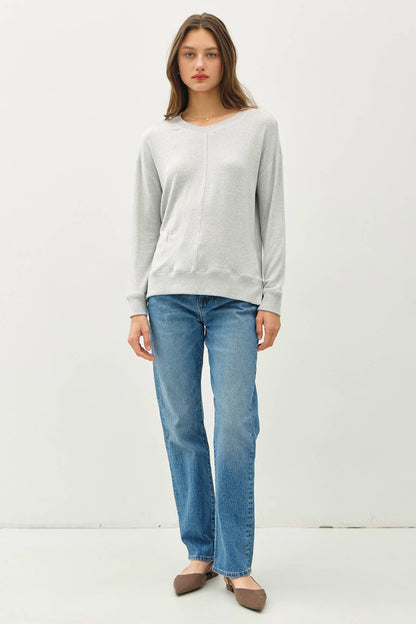 Buttery Soft Hacci Knit Top