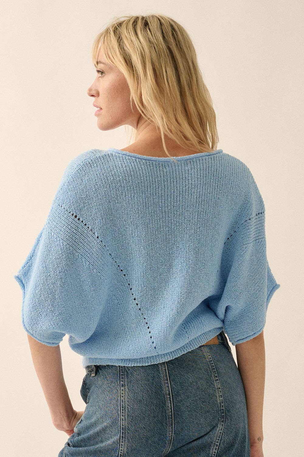 The Willow Pointelle Sweater