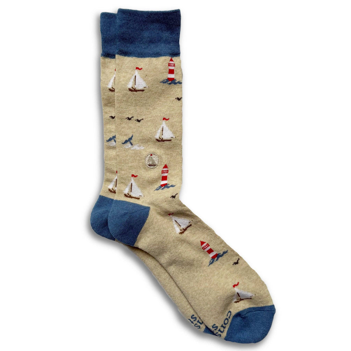 Socks that Protect Oceans | Smooth Sailing - Coastal Gifts