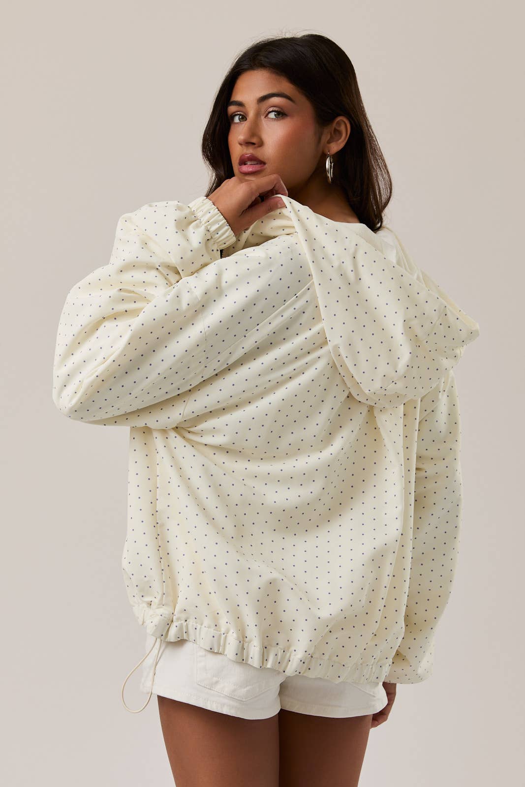 The Perfect Transition Polka Dot Jacket