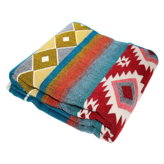 Cotacachi - Turquoise Native Blanket