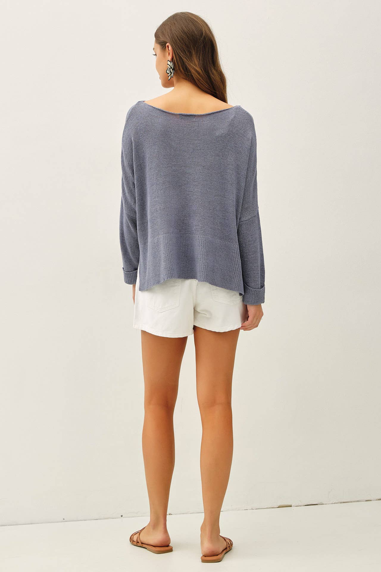 Breezy Boatneck Sweater
