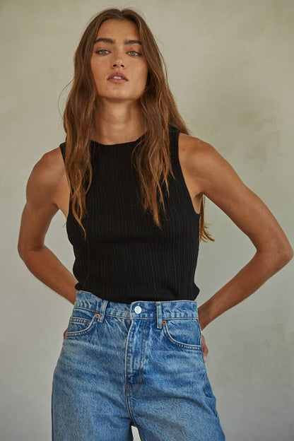 Harbor Rib Knit Tank