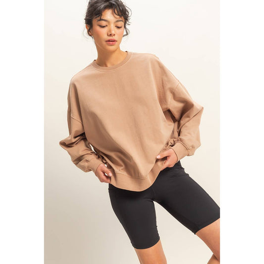 Long Sleeve French Terry Sweatshirt
