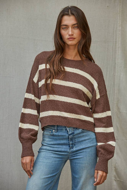 Harbor Stripe Knit Pullover