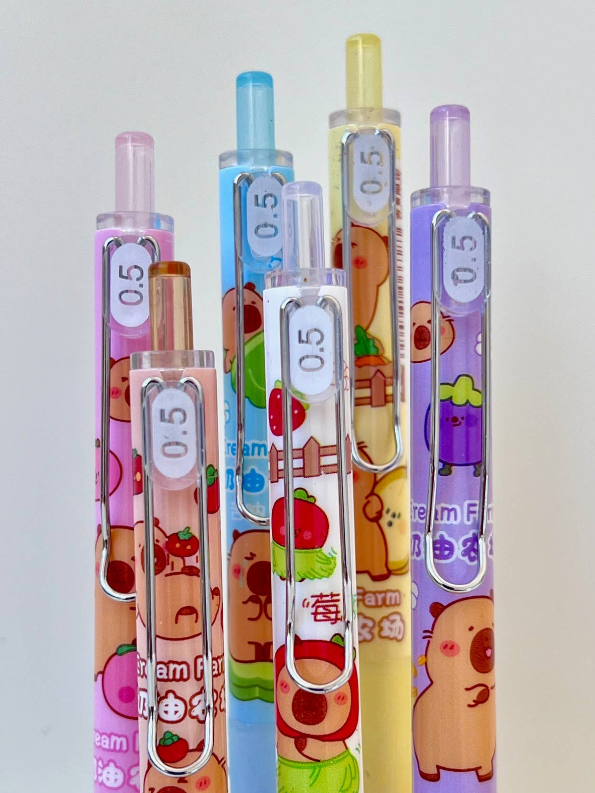 Capybara Blind Box Gel Pen Vol.4