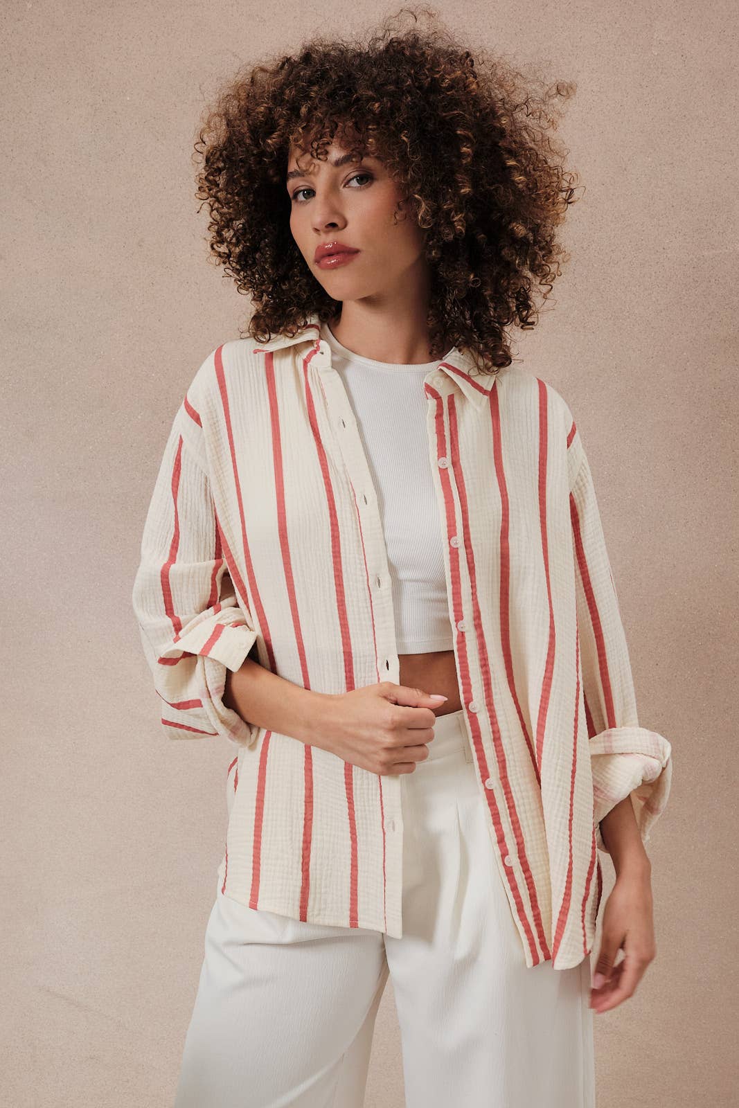 Breezy Stripe Shirt
