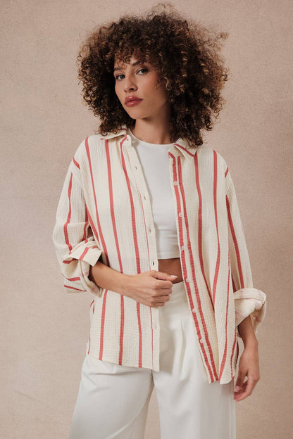 Breezy Stripe Shirt