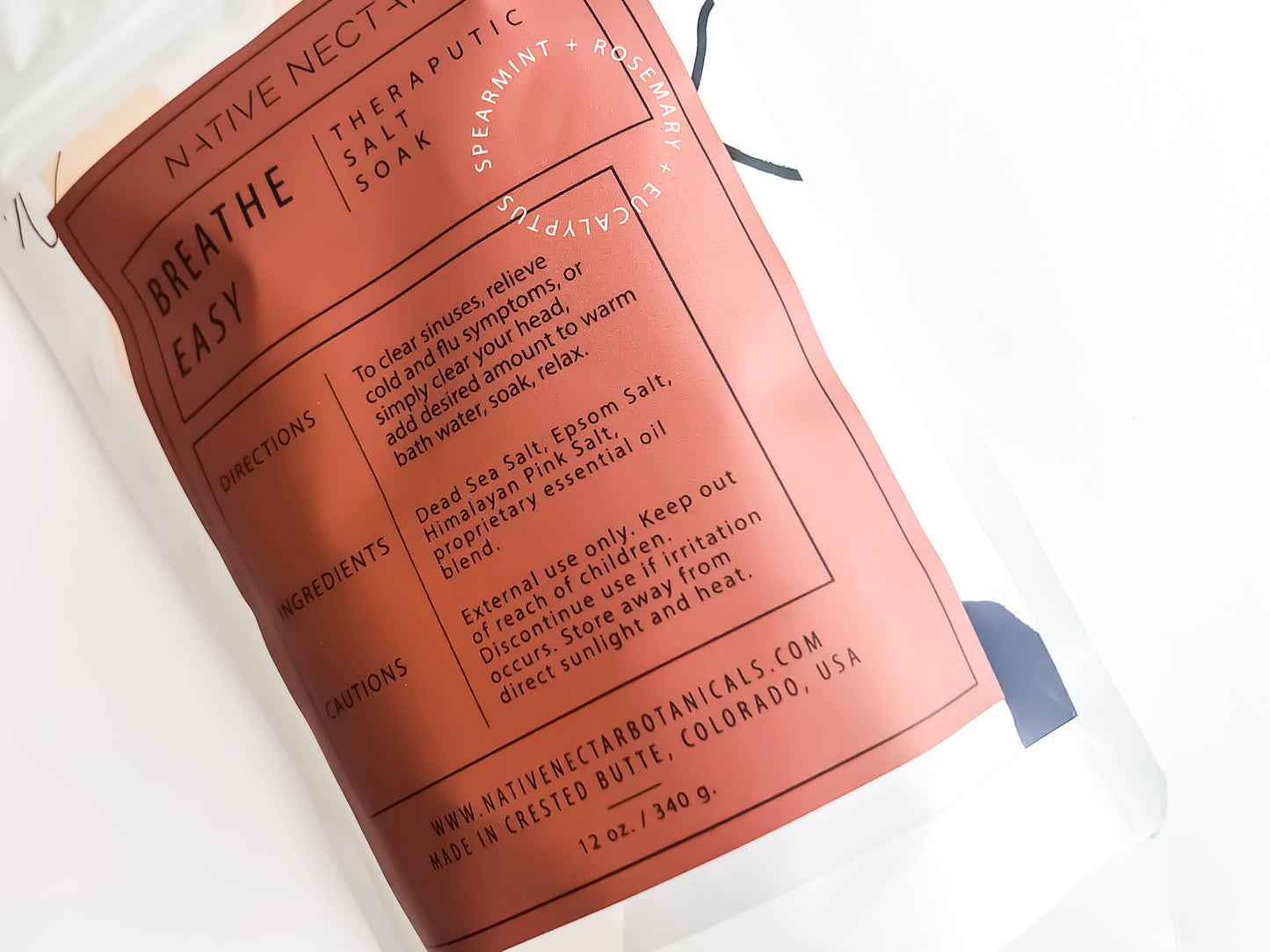 Breathe Easy Salt Soak 340g