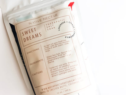 Sweet Dreams Salt Soak 340g