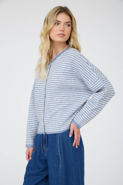 Driftwood Stripe Cardigan