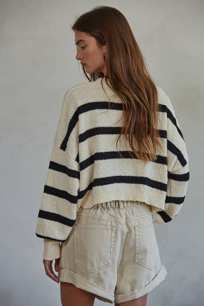Harbor Stripe Knit Pullover