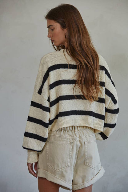 Harbor Stripe Knit Pullover