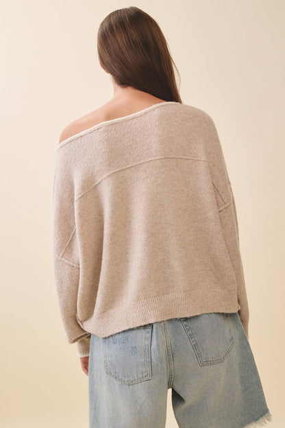 Fuzzy Cloud Sweater