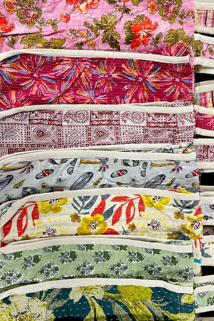 Kantha Reuseable Market Bags