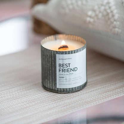Cabin Fever Wood Wick Rustic Farmhouse Soy Candle